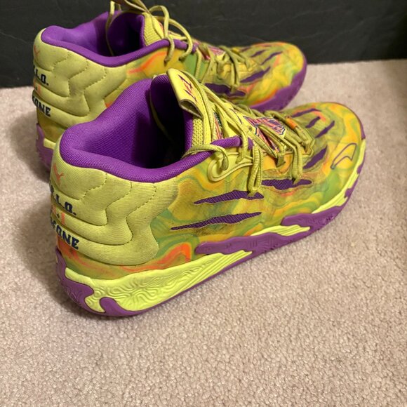 Puma Lemelo Ball MB.03 Spark Basketball Shoes Men's Size 13 379898-01 - Picture 1 of 12